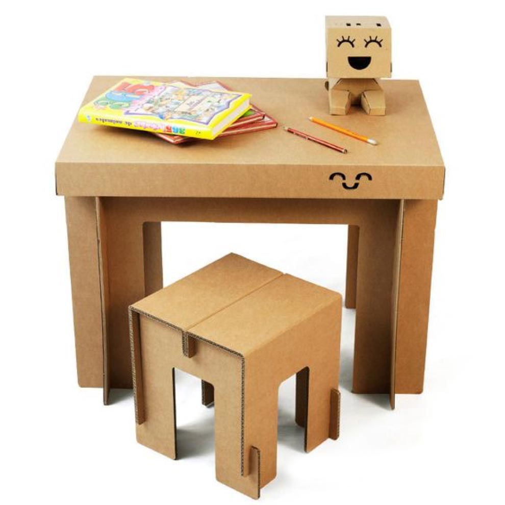 eco-design-1 mobili in cartone ondulato