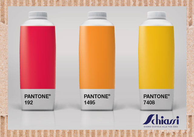 neuropackaging colore pantone