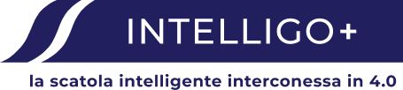 logo intelligo+ blu